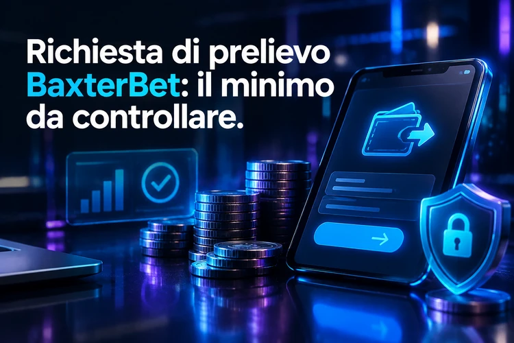 Richiesta di prelievo BaxterBet: il minimo da controllare