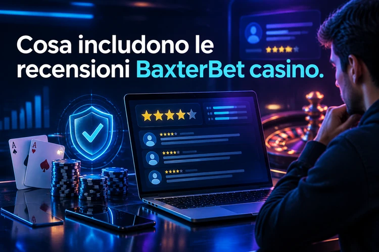 Cosa includono le recensioni BaxterBet casino